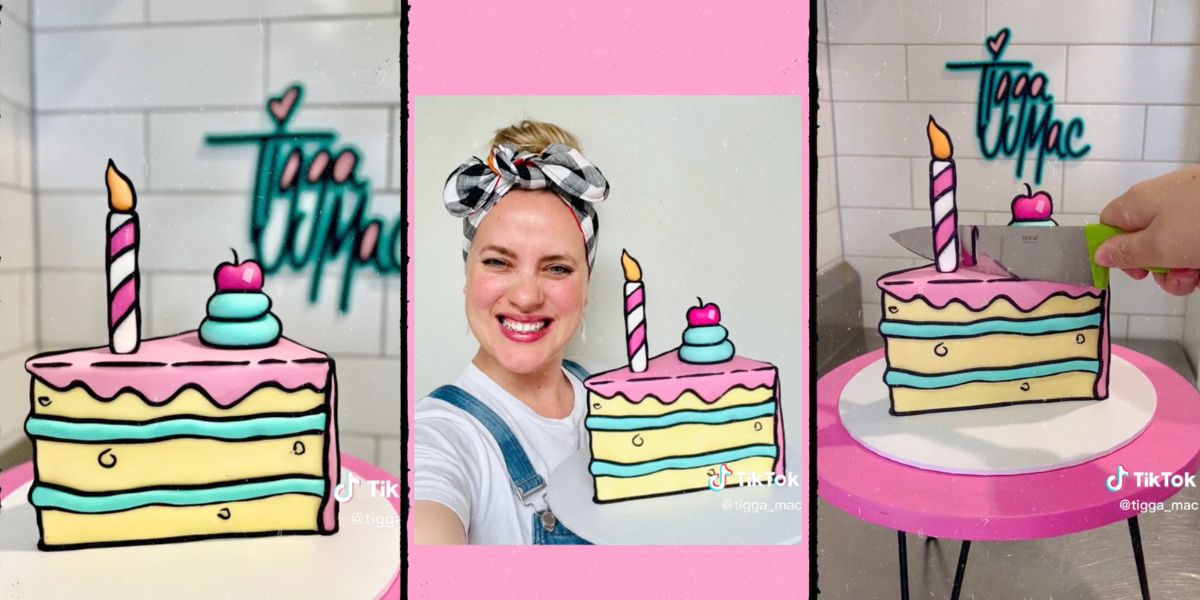 This cartoon cake is actually real, but try telling that to your brain - Zinc FM This cartoon cake is actually real, but try telling that to your brain - Zinc FM