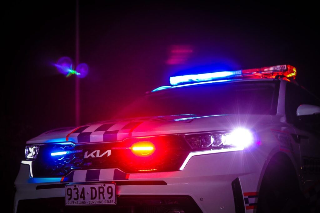 Car crash following fight under investigation