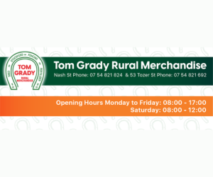 Tom Grady Rural Merchandise