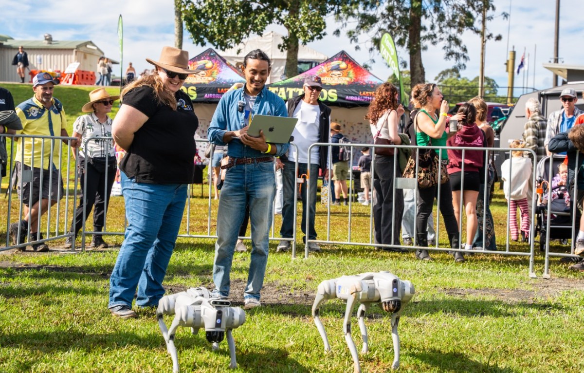 Robodogs take centre stage at Ekka