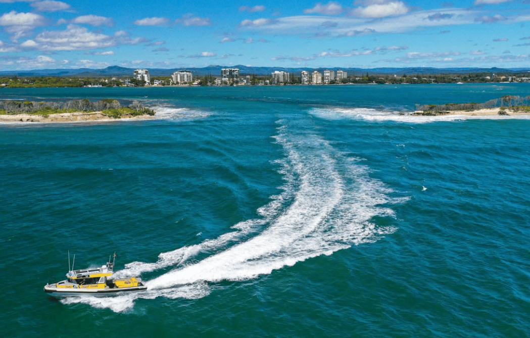 Local coast guard flotillas join Marine Rescue Qld